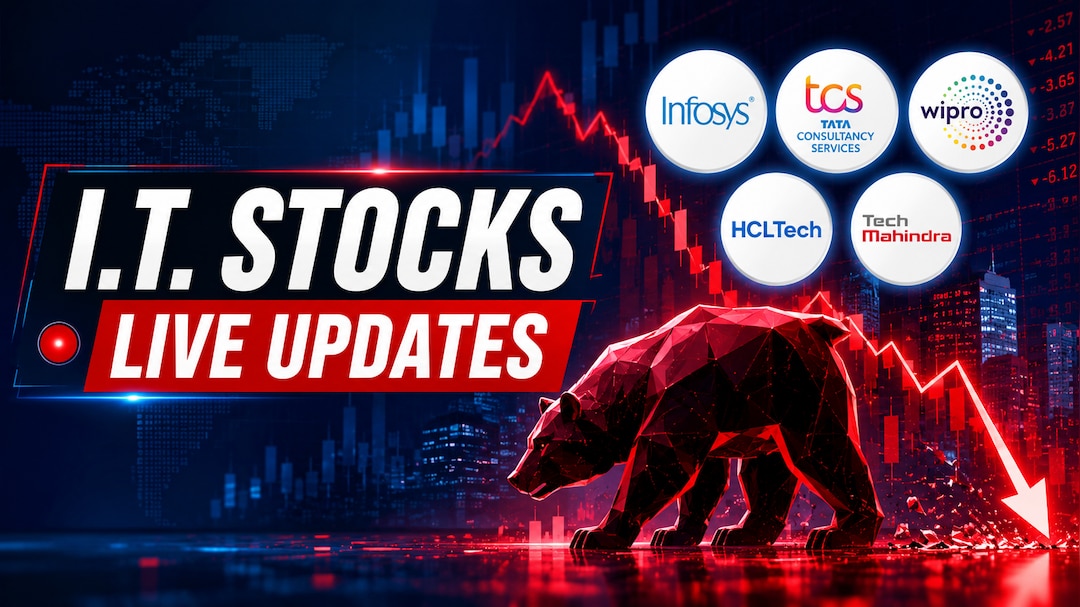 Infosys, HCLTech, TCS, Wipro Shares Live: Nifty IT Plunges Over 6% After Accenture Cuts Guidance