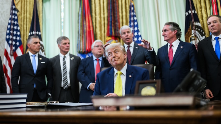 Trump Says Attack On Beirut 'Should Not Have Happened' As Iran Peace Deal Nears