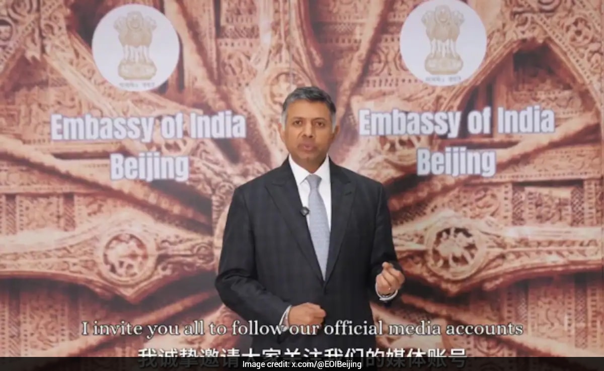 Watch: Indian Ambassador Speaks Mandarin, Gives Tour Of Embassy In Beijing