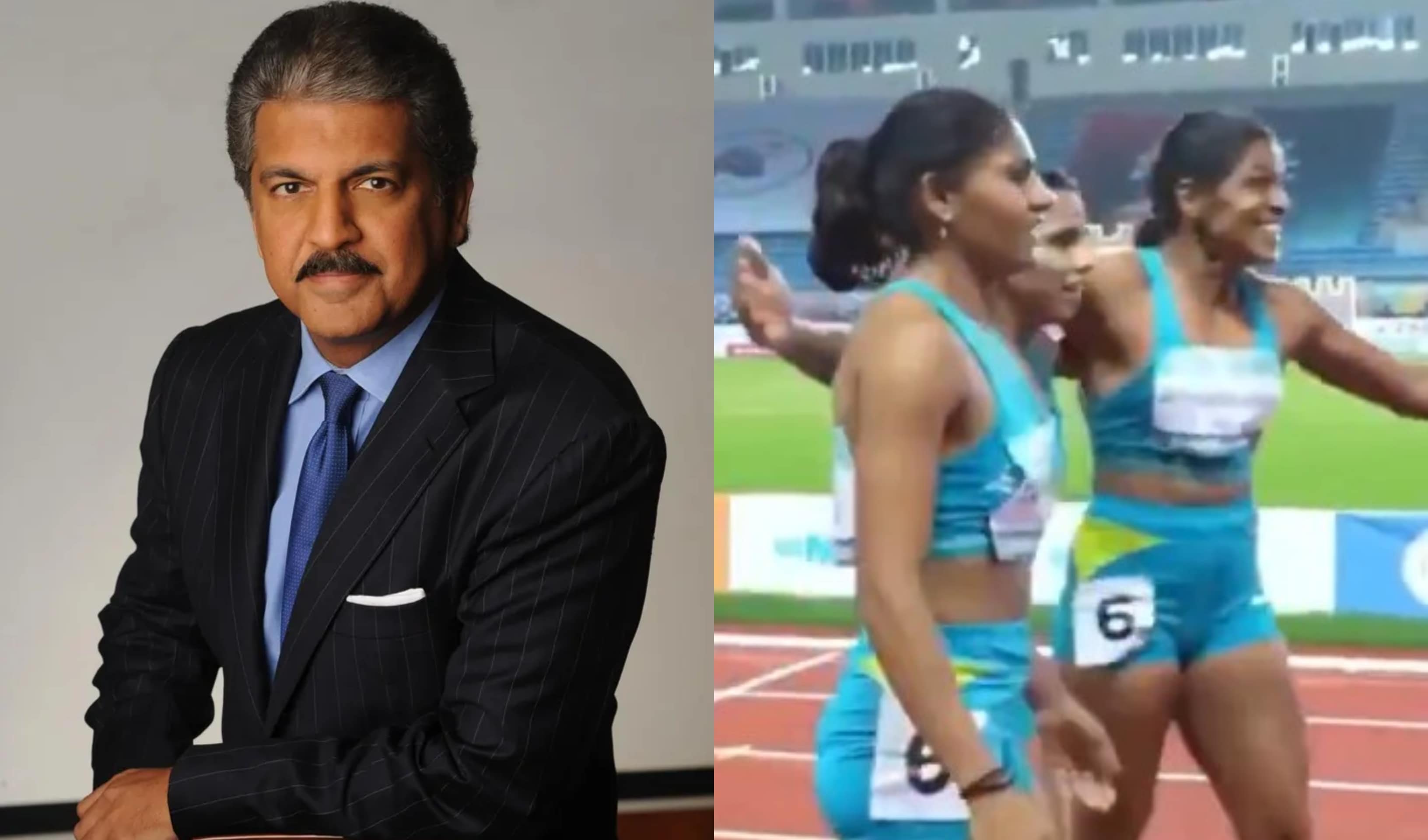 "Watching On Loop": Anand Mahindra's Tribute To India's Gold In Women's 4x100m