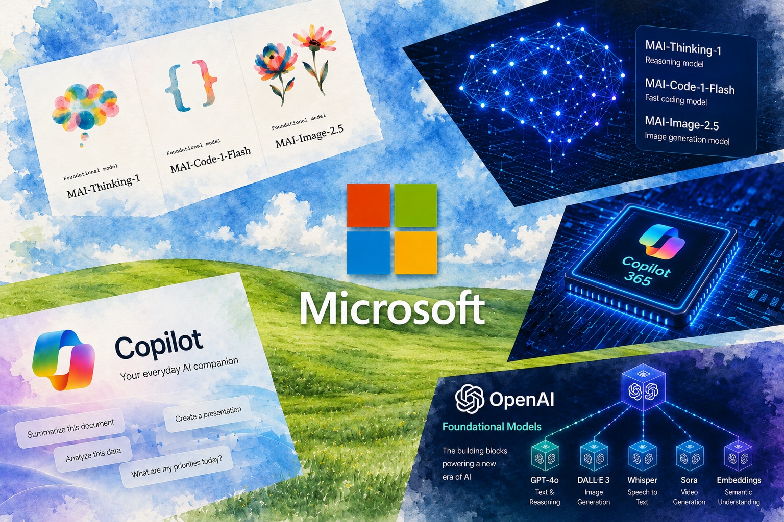 Bye Bye Copilot? Microsoft Unveils Its Own Proprietary New AI Models