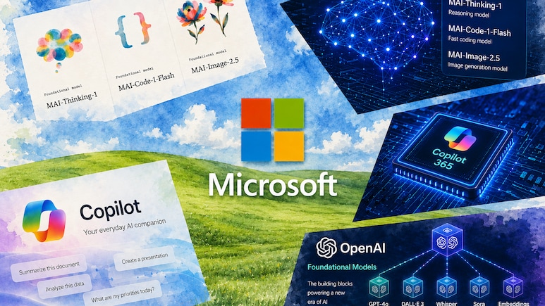 Bye Bye Copilot? Microsoft Unveils Its Own Proprietary New AI Models To Reduce Reliance On Open AI