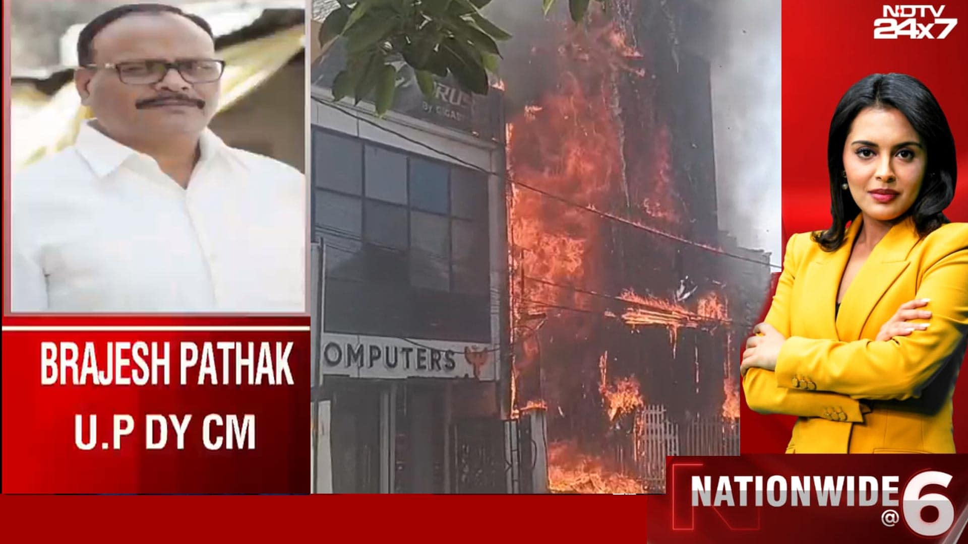 'Very Tragic, Govt Stands With Victims' Families': UP Deputy CM On Lucknow Fire