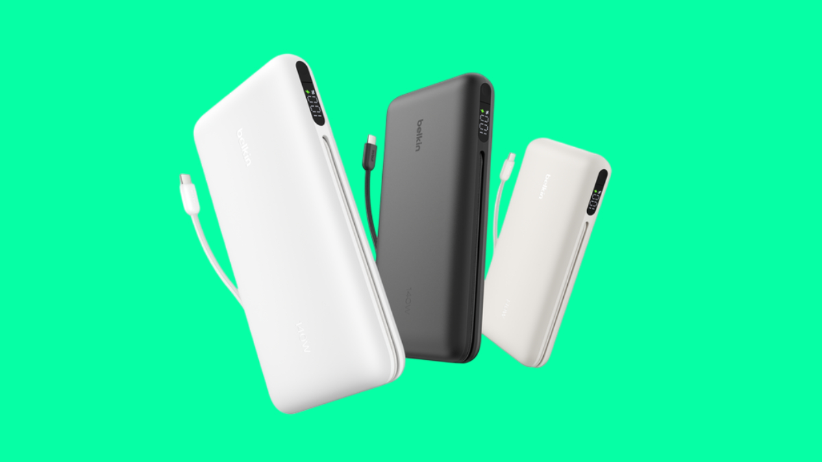 140W पावर वाला 25,000mAh का पावरबैंक Belkin ने किया लॉन्च, लैपटॉप को करेगा फास्ट चार्ज!