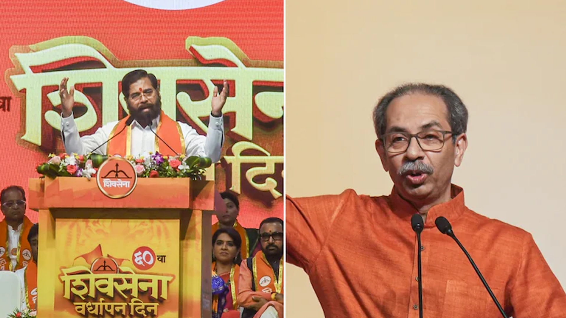 Eknath Shinde-Uddhav Thackeray Duel Features Tigers, Dogs And Sholay
