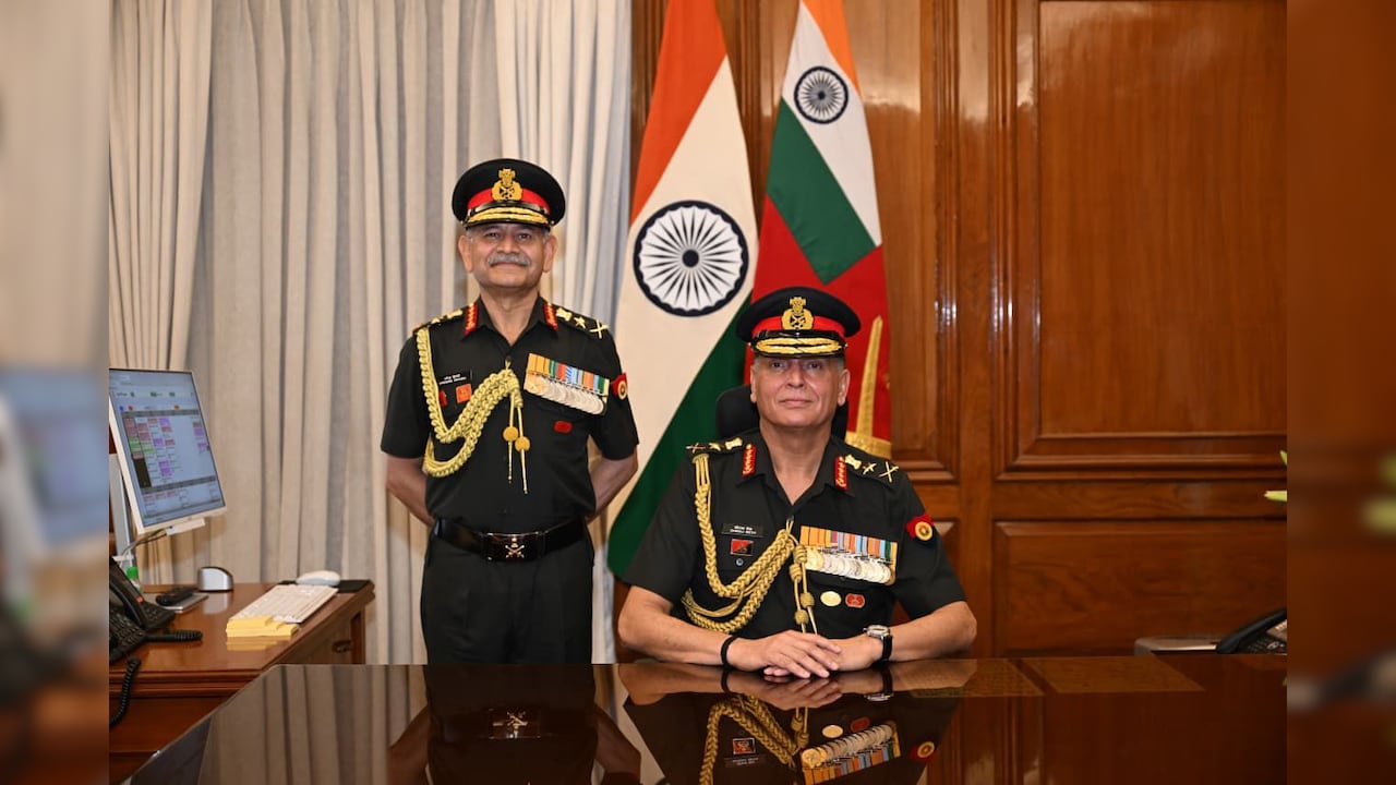 General Dhiraj Seth Takes Charge As New Army Chief