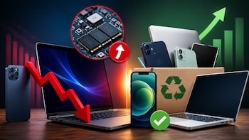 Mobile, Laptop Sales Slow As Rising Memory Costs Push Up Prices; Refurbished Market Gains Traction