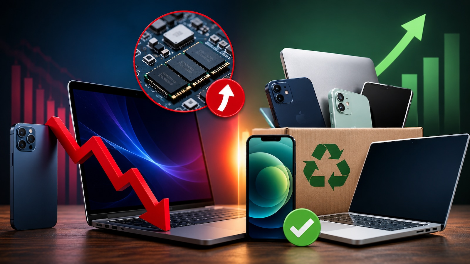 Mobile, Laptop Sales Slow As Rising Memory Costs Push Up Prices; Refurbished Market Gains Traction