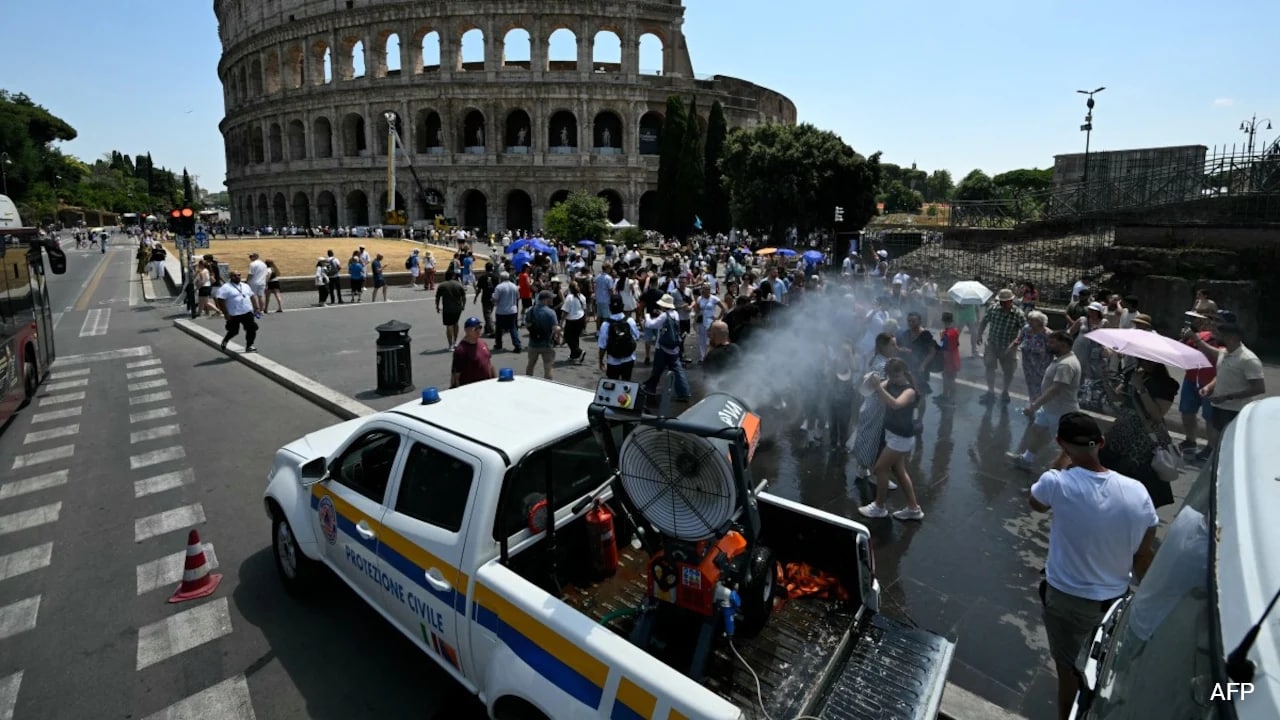 'Worse Than In India, At Least We Have ACs': Tourists Bake In Rome Heatwave