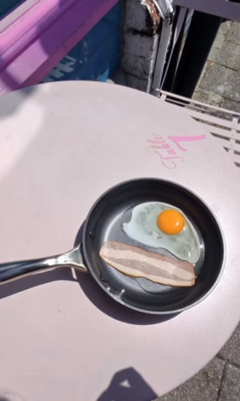 'Heatwave Eggs' And 'Heatwave Crepes' Go Viral As Europeans Cook In The Sun
