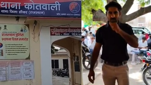 सीकर में पुलिस के हाथ लगा 'खतरनाक खिलाड़ी,' सरकारी कार्यालय के बाहर बनाई फिल्मी डायलॉग पर रील