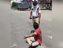 Bengaluru Man Squats On Road To Protest Governor's VIP Convoy Blockade