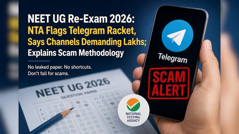 NEET UG Re-Exam 2026: NTA Flags Telegram Racket, Explains Scam Methodology