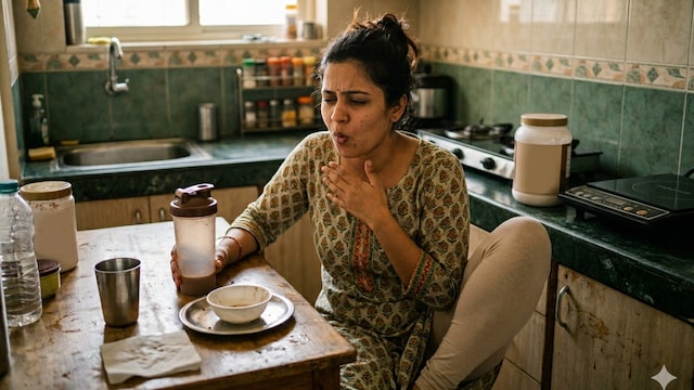 Protein bloat and morning burps are commonly experienced due to a high protein intake