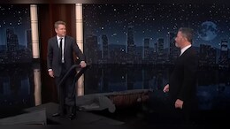 Matt Damon Surprises Jimmy Kimmel With A Trojan Horse Prop: 'I Have Travelled Far And Wide&rsquo;