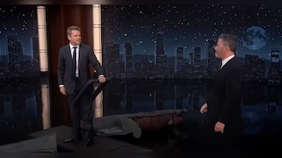Matt Damon Surprises Jimmy Kimmel With A Trojan Horse Prop: 'I Have Travelled Far And Wide&rsquo;