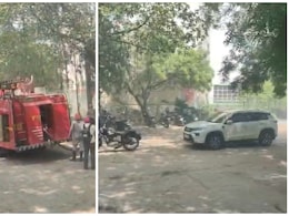 दिल्ली की मिनिस्ट्री ऑफ इंजीनियरिंग की बिल्डिंग में आग, दमकल की 8 गाड़ियां मौके पर