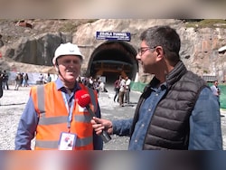 'India My Second Home,' Says Iranian Engineer Working On Zojila Tunnel