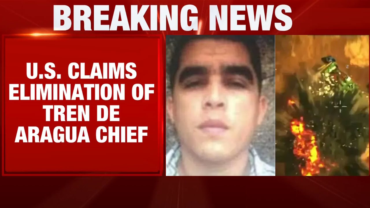 Leader Of "Bloodthirsty" Terror Outfit Tren De Aragua Killed In US Strike