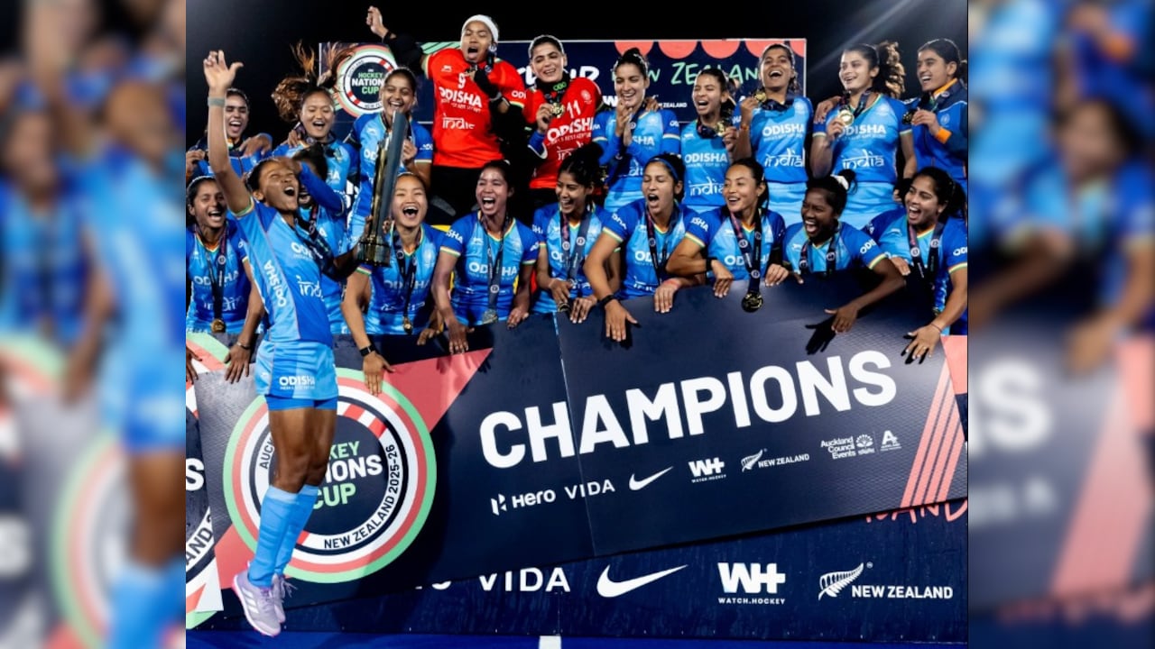 India Win FIH Hockey Women's Nations Cup Title, Defeat Hosts New Zealand 2-0
