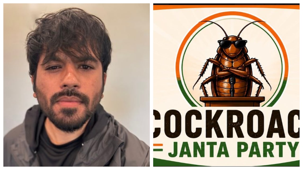 Cockroach Janta Party Founder Abhijeet Dipke Joins Demonstration At Jantar Mantar Amid Tight Security