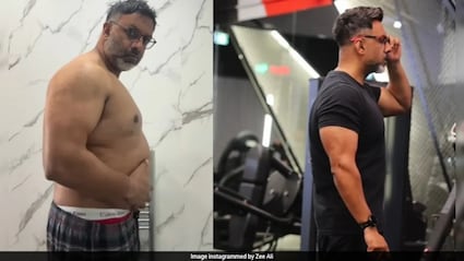 From 101 kg To 76 kg: Fitness Coach Shares Rules That Helped Him Lose 25 kg