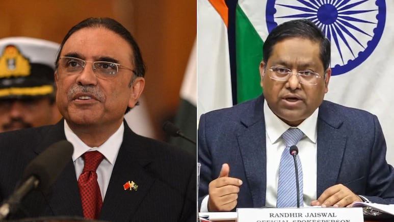 "Bigotry, Hatred": India Slams Pak Over President Zardari's "Absurd" Remark