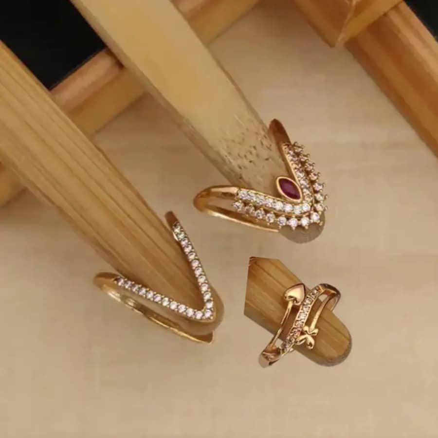Click here to buy: Flaring Alloy Ring Set Click here to buy: Flaring Alloy Ring Set
