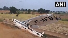 Cessna Aircraft Crash Lands Along Highway In UP, Trainee Pilot Safe