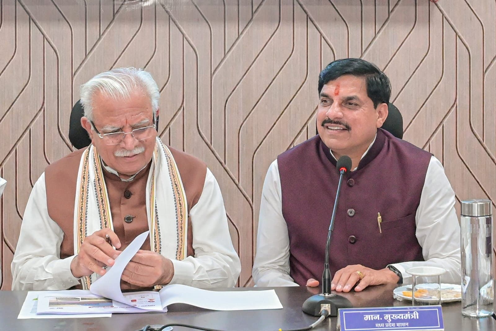 Indore Ujjain Greenfield Corridor: केंद्रीय मंत्री मनोहर लाल खट्टर और सीएम मोहन यादव