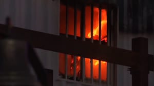 Delhi: Fire Breaks Out In Slums Near Udyog Bhawan