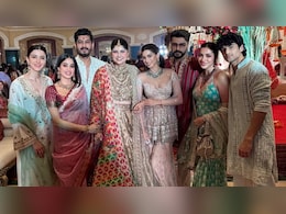 Viral Pics: Anshula Kapoor's Pre-Wedding Festivities Begin, Janhvi-Khushi And Arjun Join In