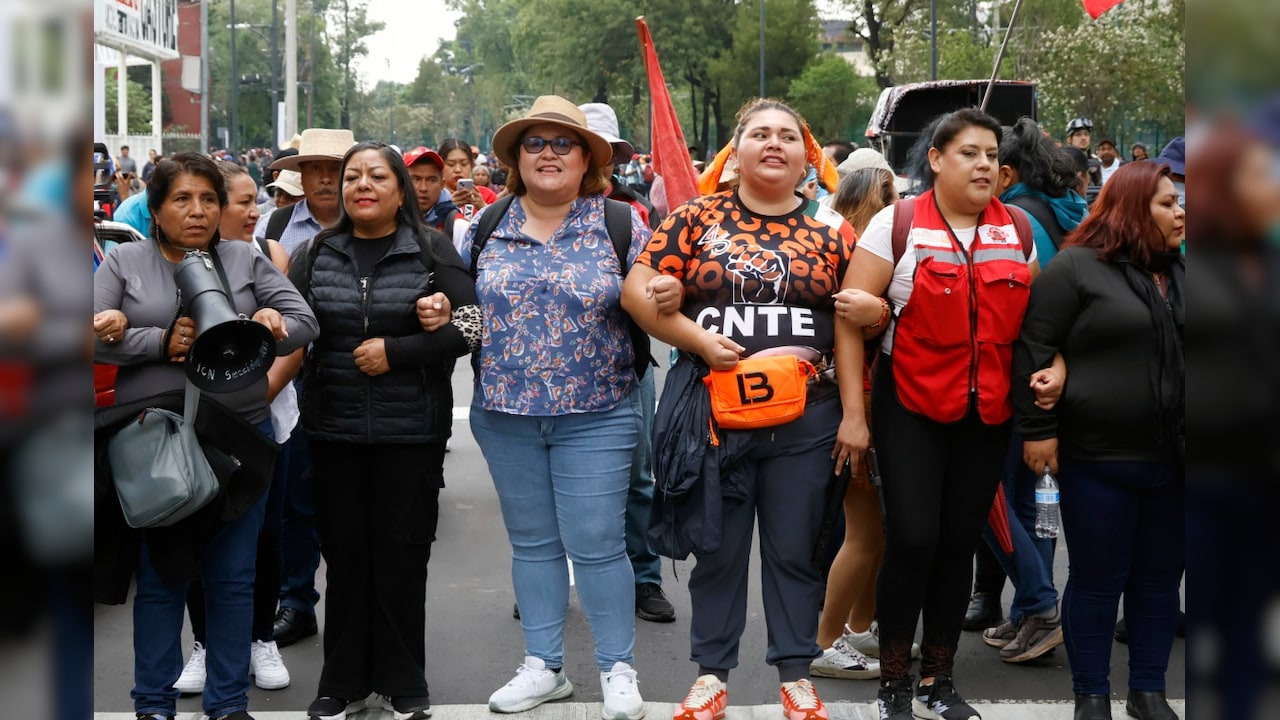 Protesters Block Road To Mexican World Cup Stadium