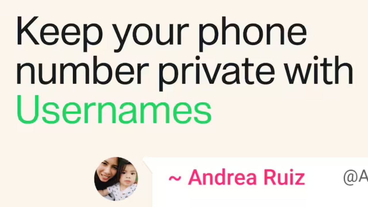 WhatsApp führt Benutzernamen ein: Telefonnummer bleibt künftig privat