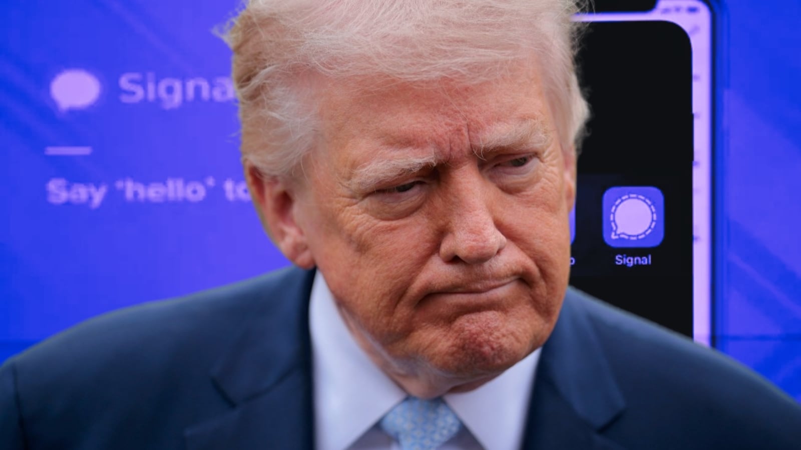 Donald Trump Marco Rubio Signal Trump Asked Officials To Drop Signal. His Inner Circle Ignored His Advice
