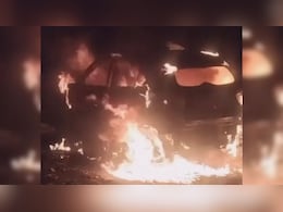 On Camera, Masked Individuals Set Ludhiana Businessman's Car On Fire