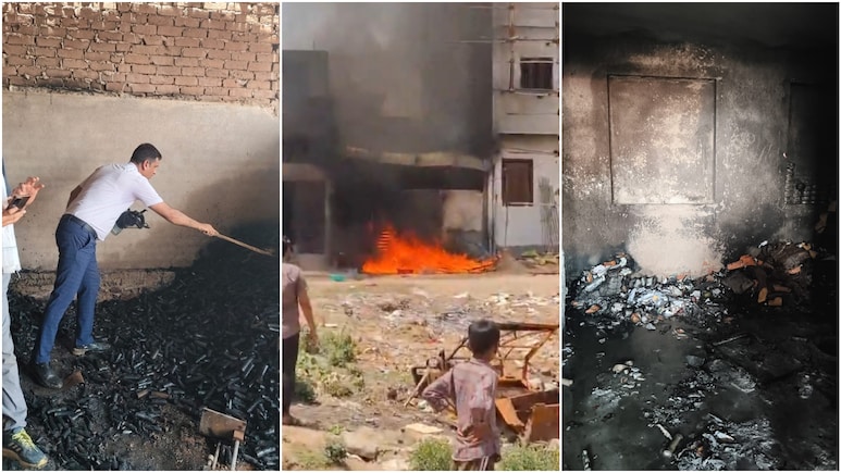 जयपुर में बड़ा हादसा: घर के अंदर चल रही अवैध पटाखा फैक्ट्री में लगी भीषण आग, 3 की मौत; कई झुलसे