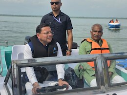 सीएम पुष्कर सिंह धामी ने गदरपुर में अंतर्राष्ट्रीय कैनोइंग प्रतियोगिता की तैयारियों का जायजा लिया