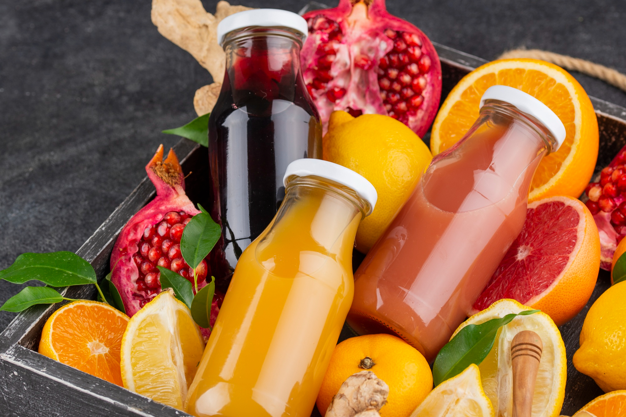 Packaged juices and cold-pressed juices are consumed for summer hydration