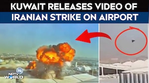 Kuwait Airport Attack Video | Kuwait Releases Video Of Iranian Drone Strike On International Airport