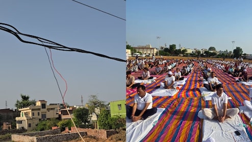 चोरी की बिजली से योग दिवस पर दिया जागरूकता का संदेश, किस विभाग ने किया कांड? अब होगी कार्रवाई