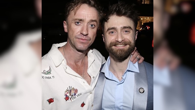 Harry Potter Stars Daniel Radcliffe And Tom Felton Are All Smiles At Tony Awards After Party