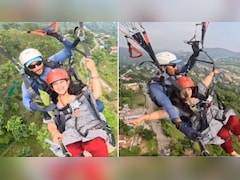 फूल नहीं मिले तो पत्ते ले आया... पैराग्लाइडिंग पायलट ने की ऐसी हरकत, पोस्ट वायरल
