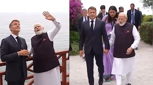 PM Modi, President Emmanuel Macron Visit Villa Krylos In France