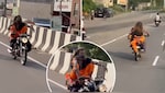 मैं बाबा टिल्लू... सड़क पर बाबा की स्टंटबाजी का वीडियो वायरल, लोग बोले- यमराज से सीधी पहचान