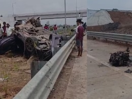 2 Killed As BMW Z4 Crashes At 250 kmph Near Mumbai, Body Parts Scattered