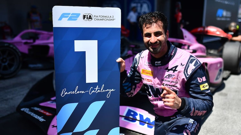 Kush Maini Wins F2 Barcelona Sprint Race, Claims First Victory Of 2026