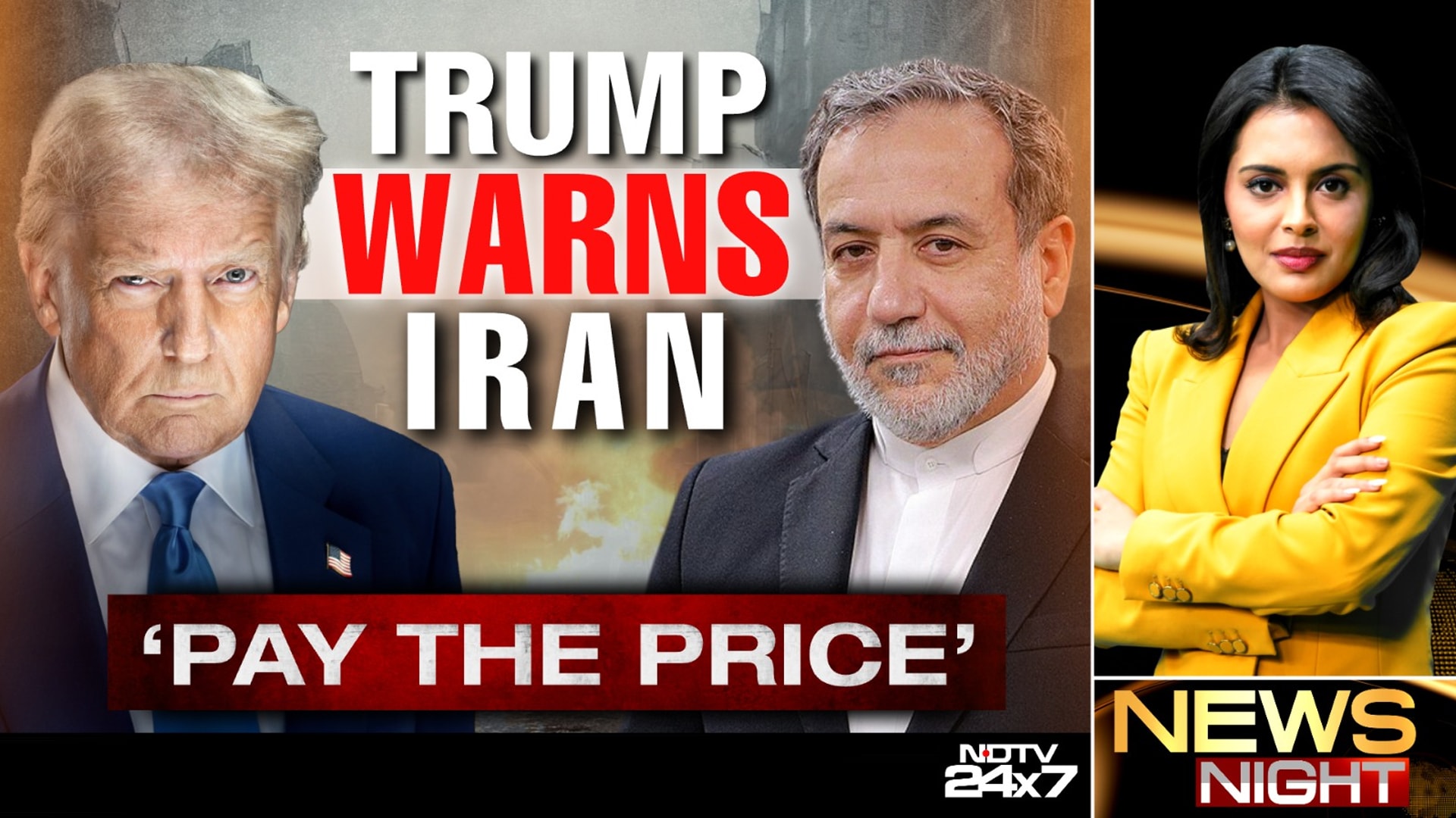 Trump Warns Iran Of More Strikes After Ceasefire Breach
