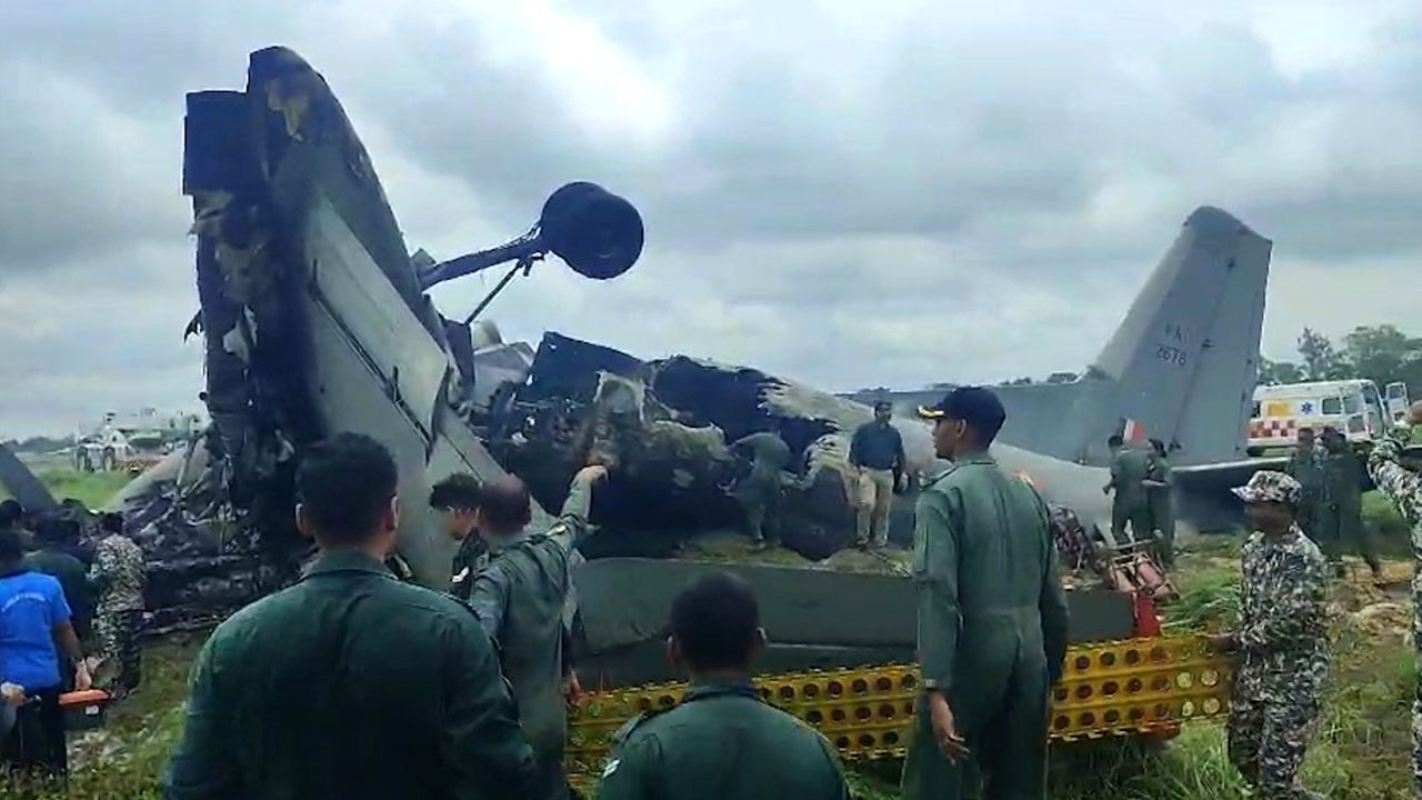 Indian Air Force's AN-32 Transport Aircraft Crashes In Assam's Jorhat