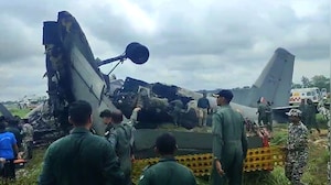 Indian Air Force's AN-32 Transport Aircraft Crashes In Assam's Jorhat